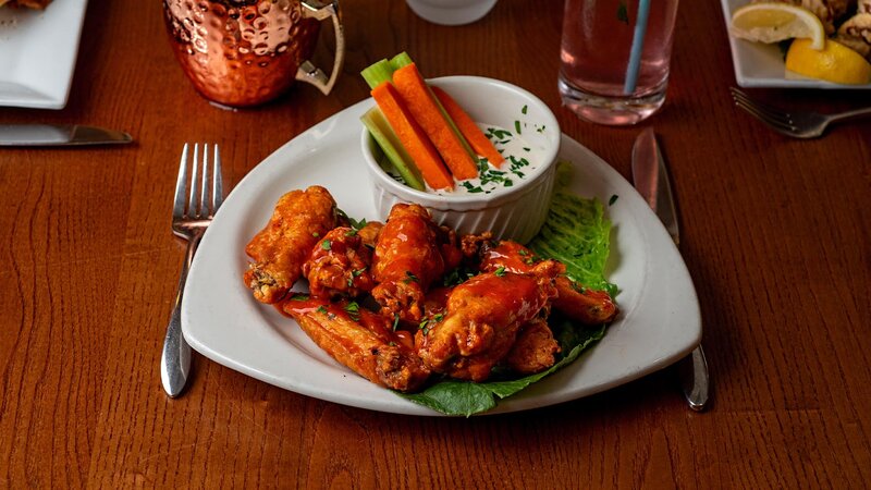 Tavern chicken wings appetizer